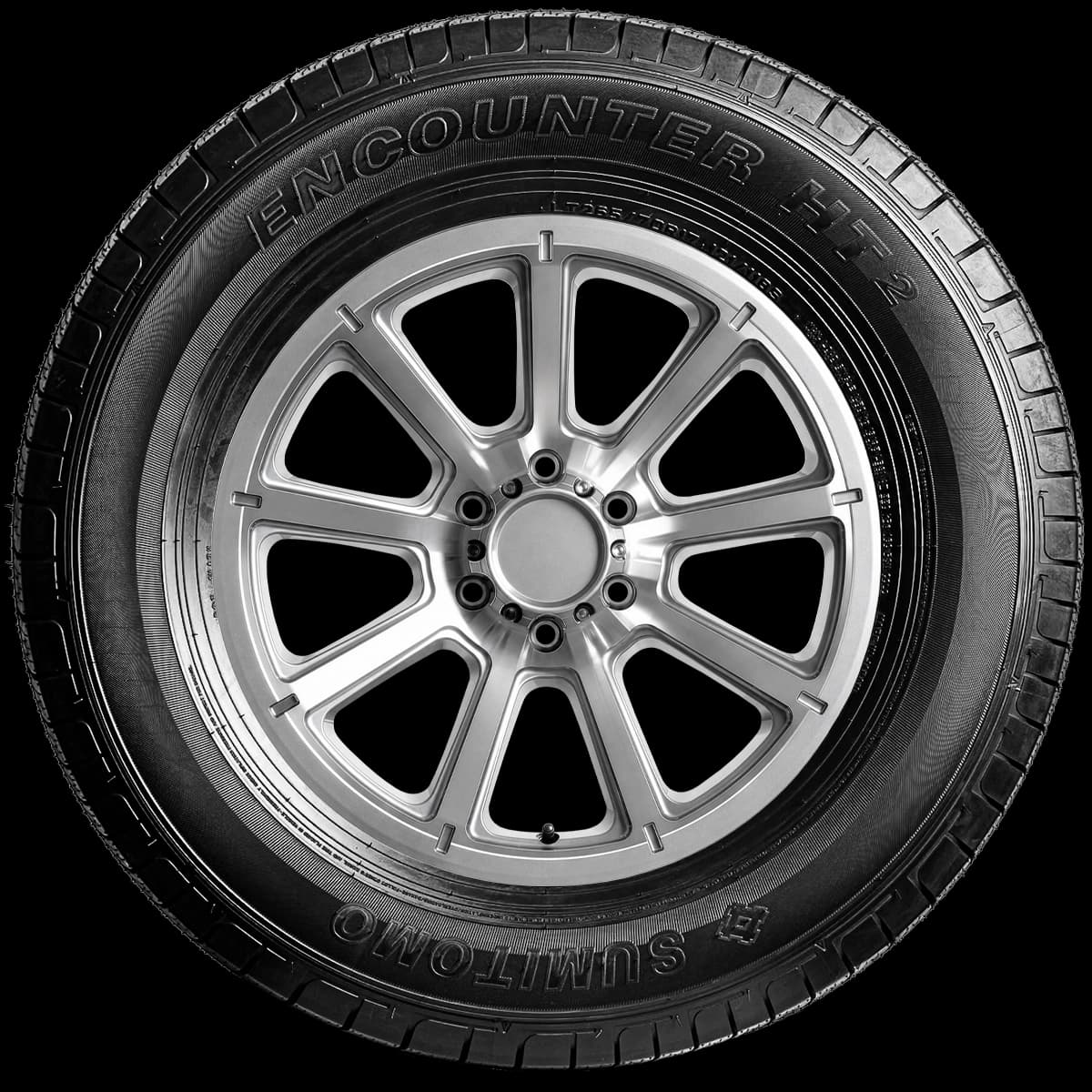 Sumitomo Encounter HT2 17" side tire
