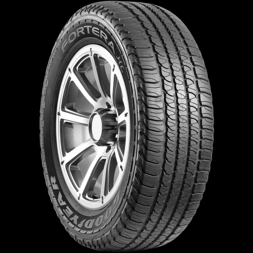Goodyear Fortera HL 17" angled tire