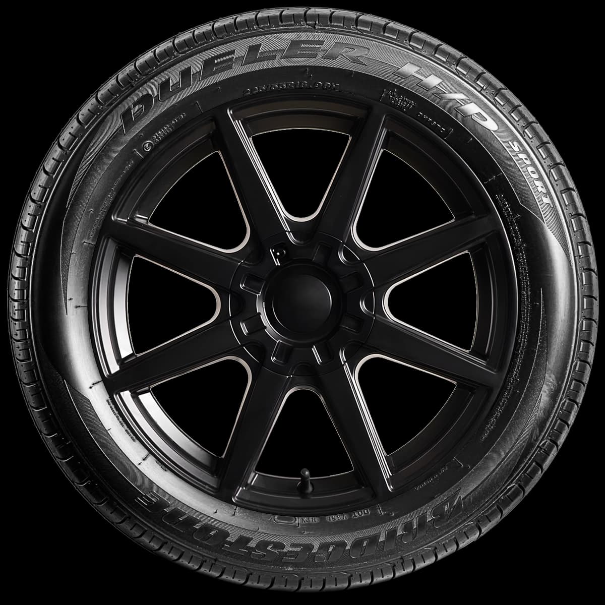 Bridgestone Dueler H/P Sport 17" side tire