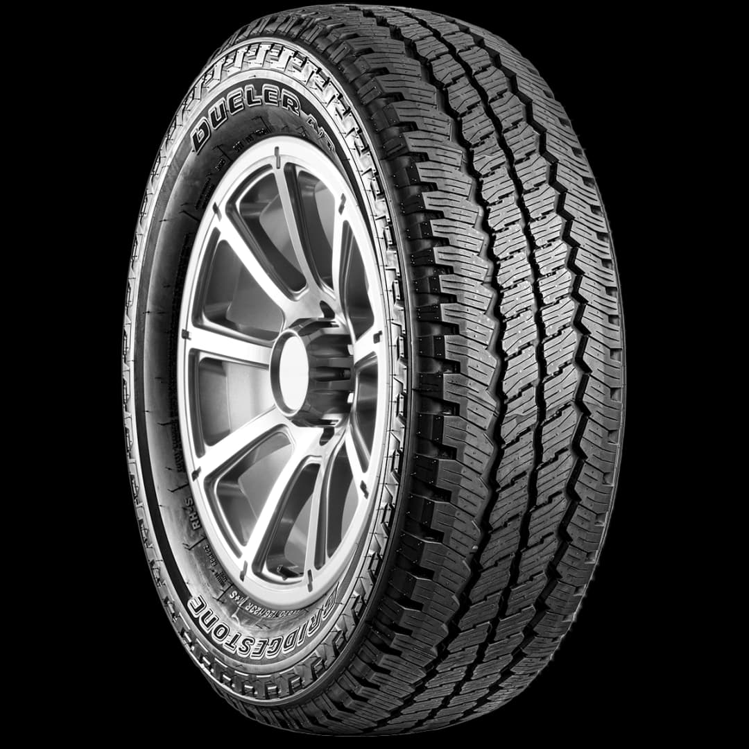 Bridgestone Dueler A/T RH-S 20" angled tire