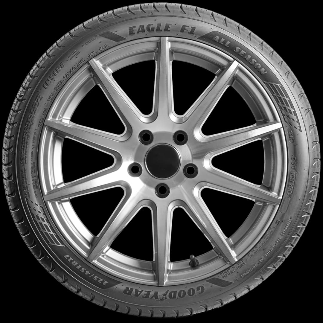 Goodyear Eagle F1 All Season 17" side tire