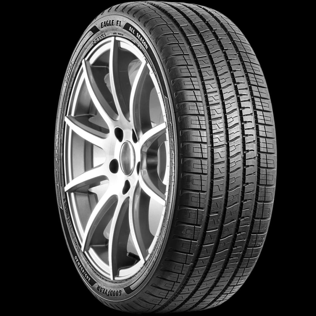 Goodyear Eagle F1 All Season 20" angled tire