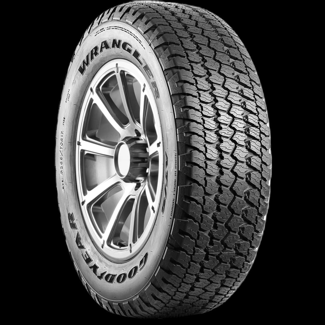 Goodyear Wrangler AT/S 17" angled tire