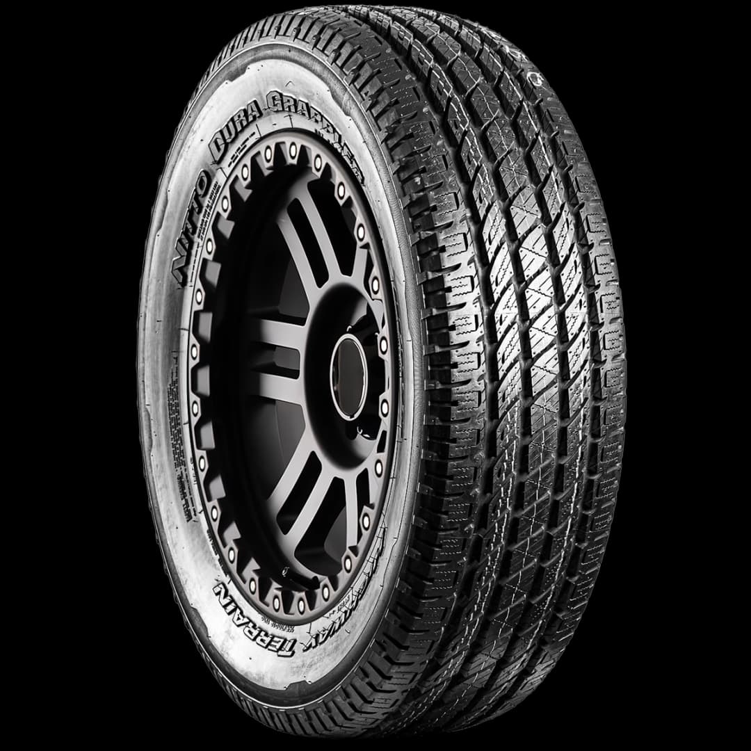 Nitto Dura Grappler 17" angled tire