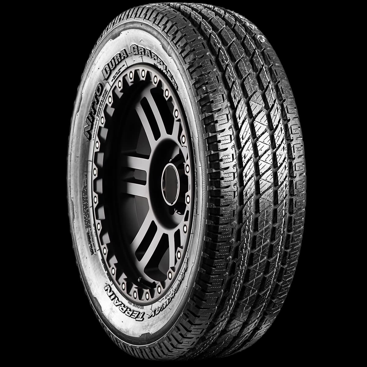 Nitto Dura Grappler 17" angled tire