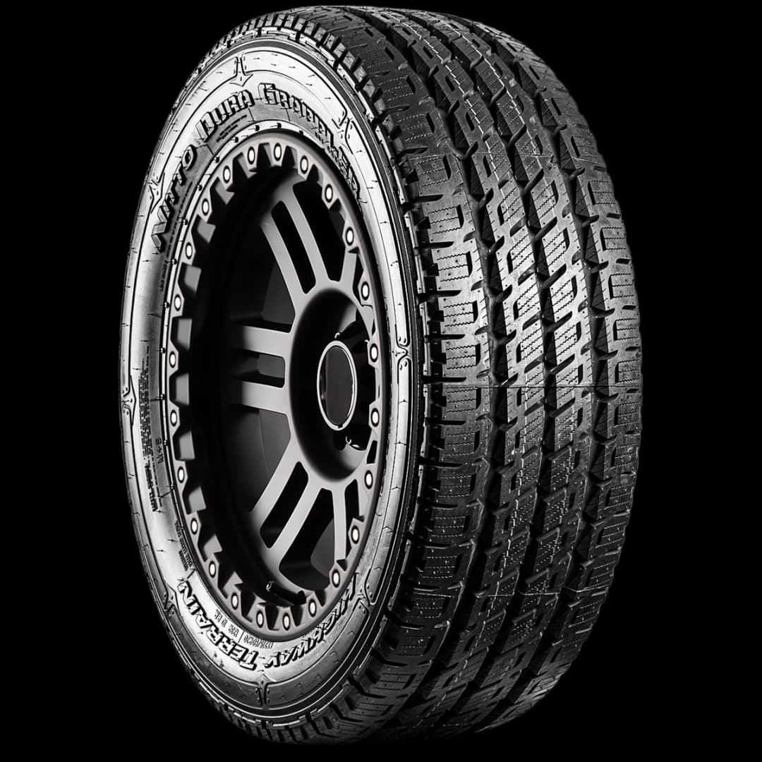 Nitto Dura Grappler 20" angled tire