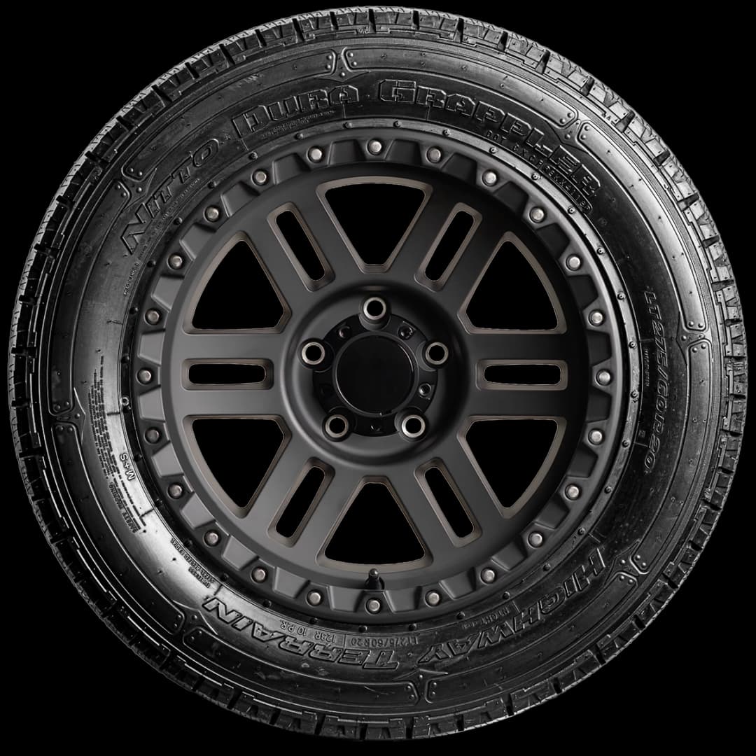 Nitto Dura Grappler 20" side tire