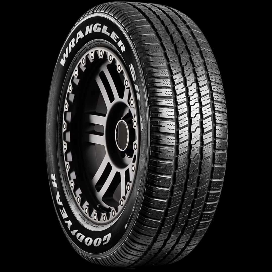 Goodyear Wrangler SR-A 20" angled tire