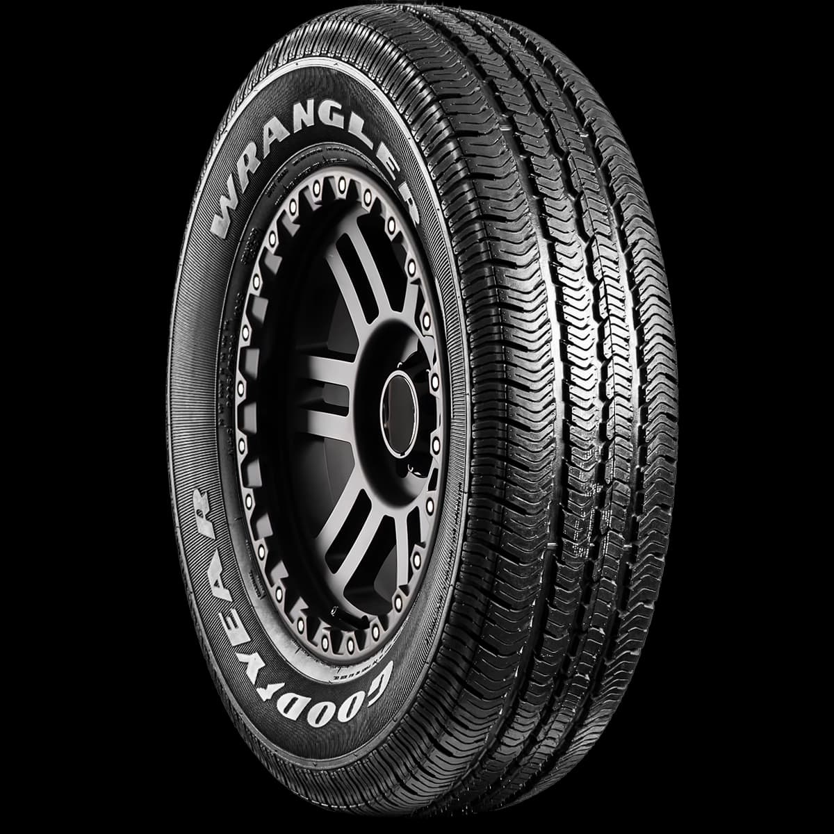 Goodyear Wrangler ST 17" angled tire