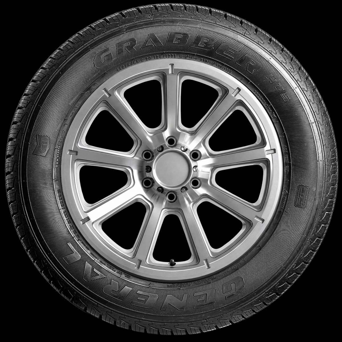 General Grabber HTS 20" side tire