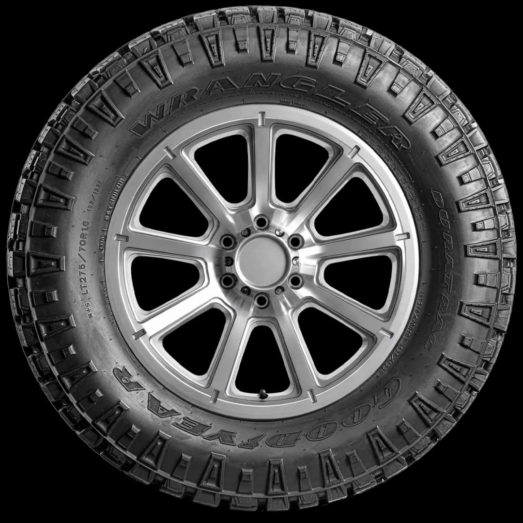 Goodyear Wrangler Duratrac 17" side tire