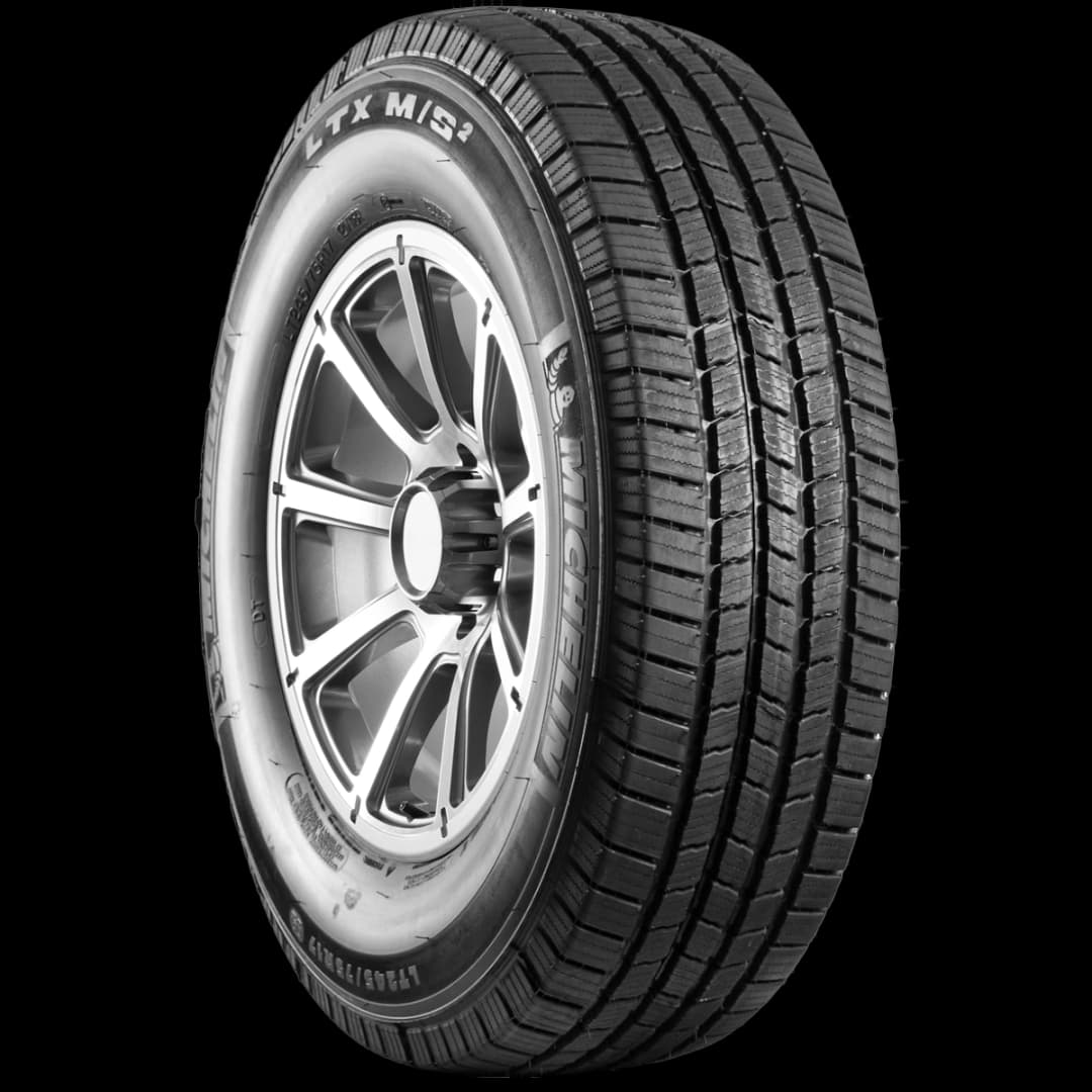 Michelin LTX M/S 2 17" angled tire