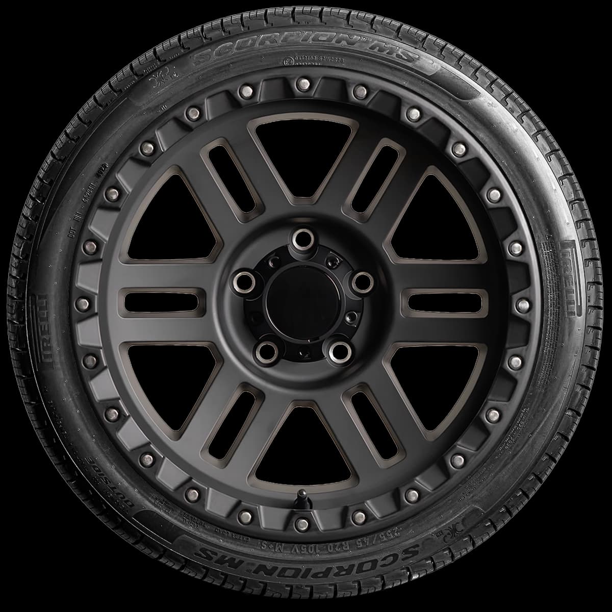 Pirelli Scorpion MS 20" side tire