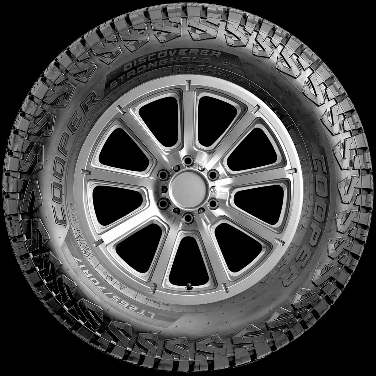 Cooper Discoverer Stronghold AT 17" side tire
