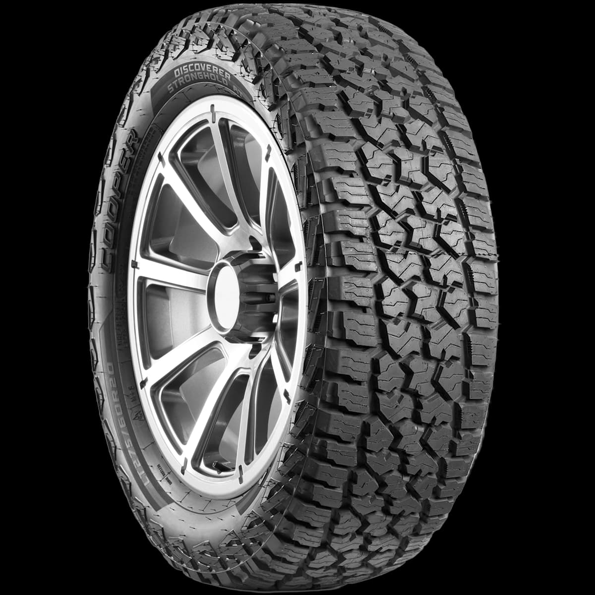 Cooper Discoverer Stronghold AT 20" angled tire