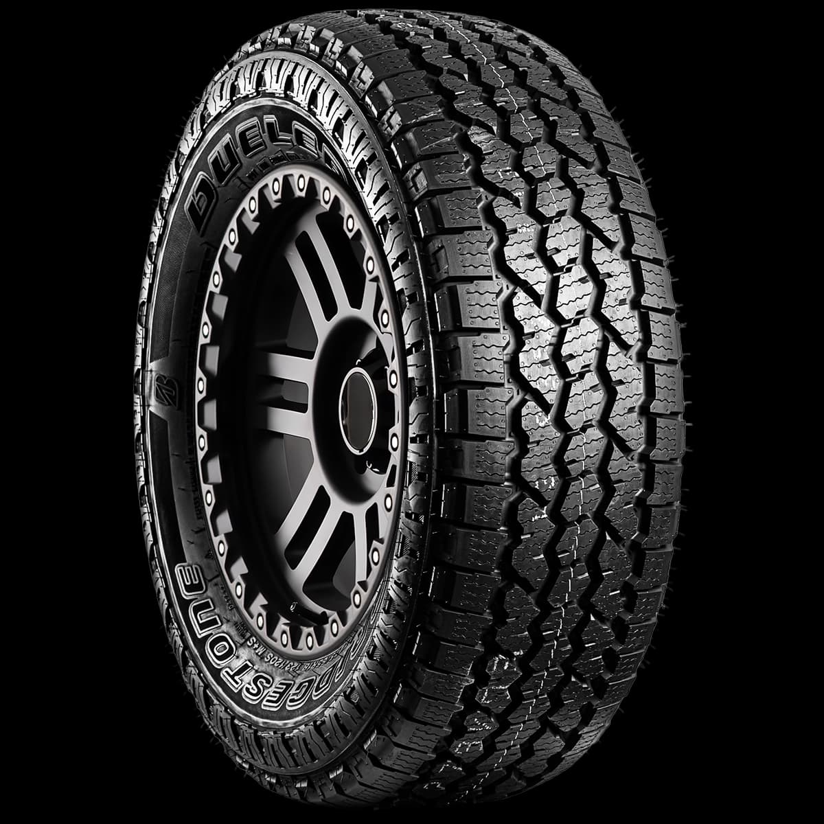 Bridgestone Dueler A/T Ascent 17" angled tire