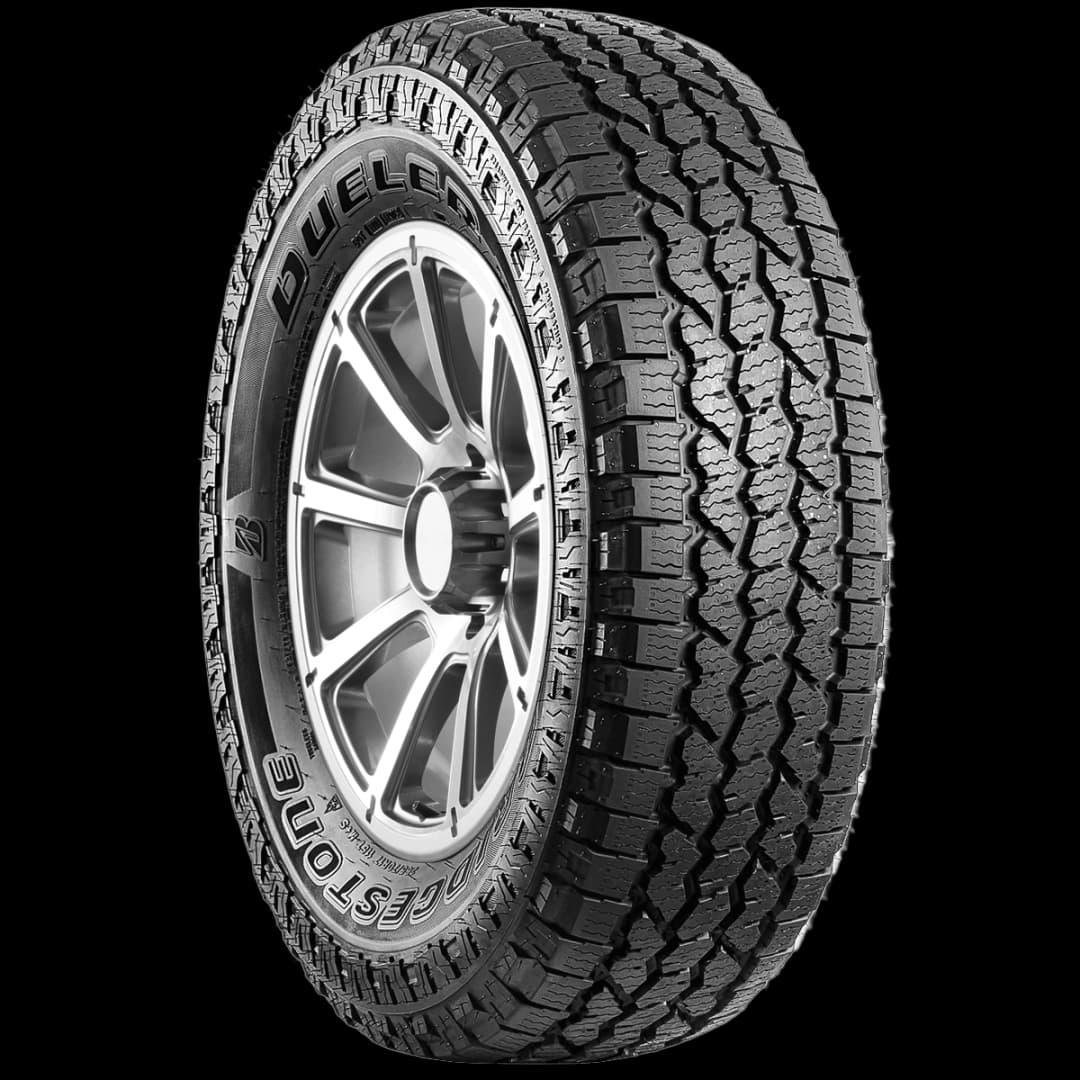 Bridgestone Dueler A/T Ascent 17" angled tire