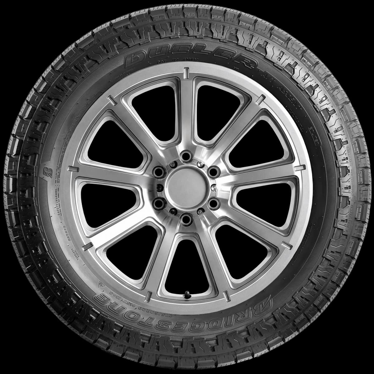 Bridgestone Dueler A/T Ascent 20" side tire