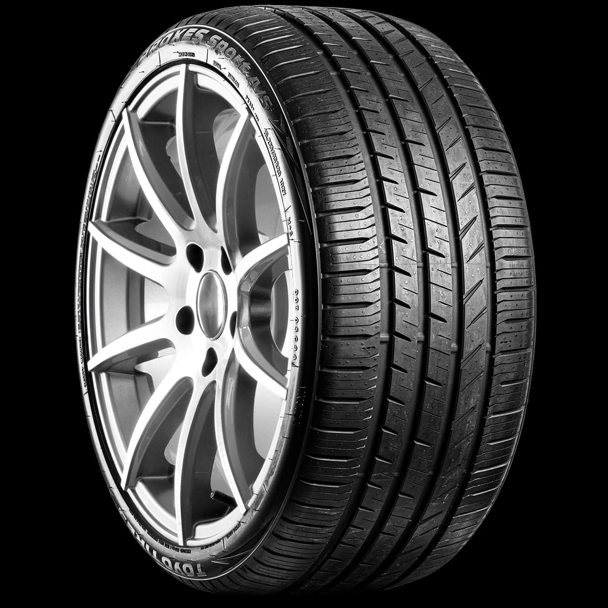 Toyo Proxes AS Plus 20" angled tire