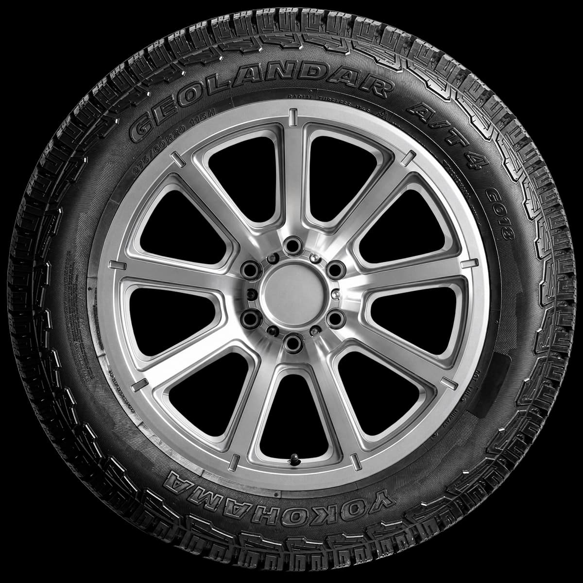Yokohama Geolandar AT4 20" side tire