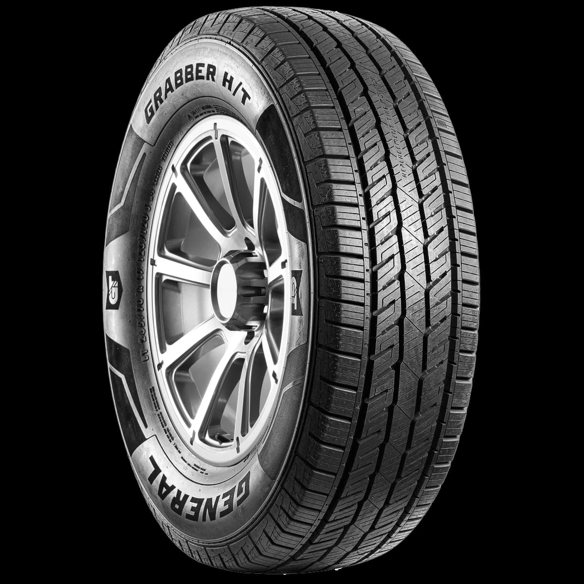 General Grabber H/T 17" angled tire