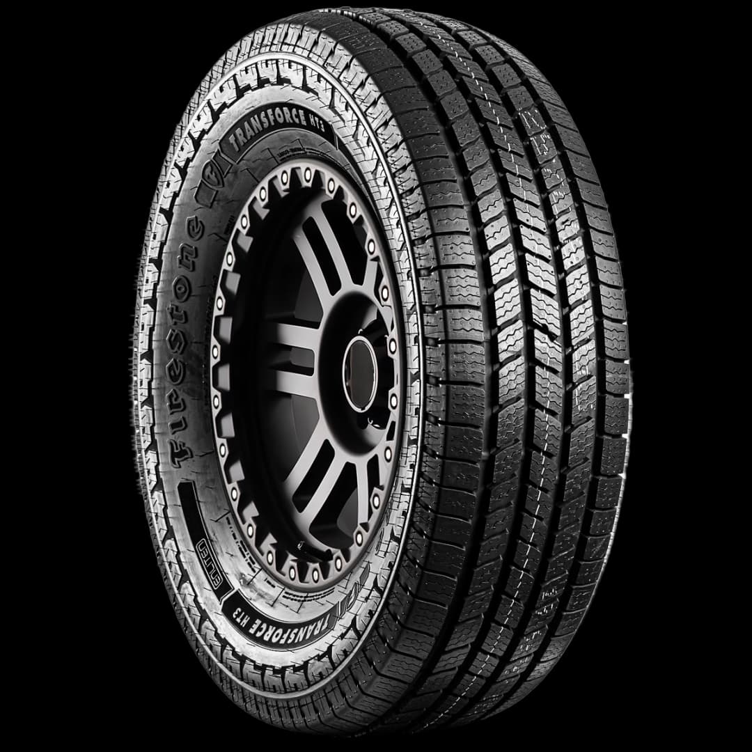 Firestone Transforce HT3 17" angled tire