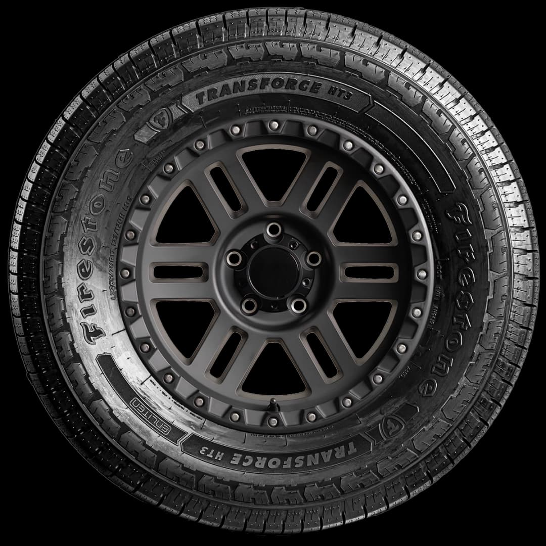 Firestone Transforce HT3 17" side tire