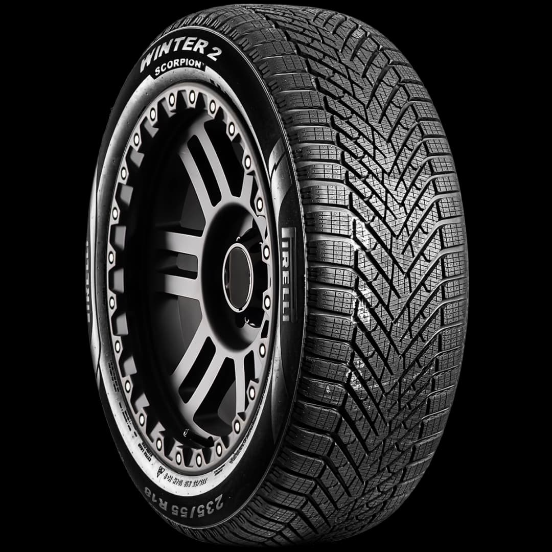 Pirelli Scorpion Winter 2 17" angled tire