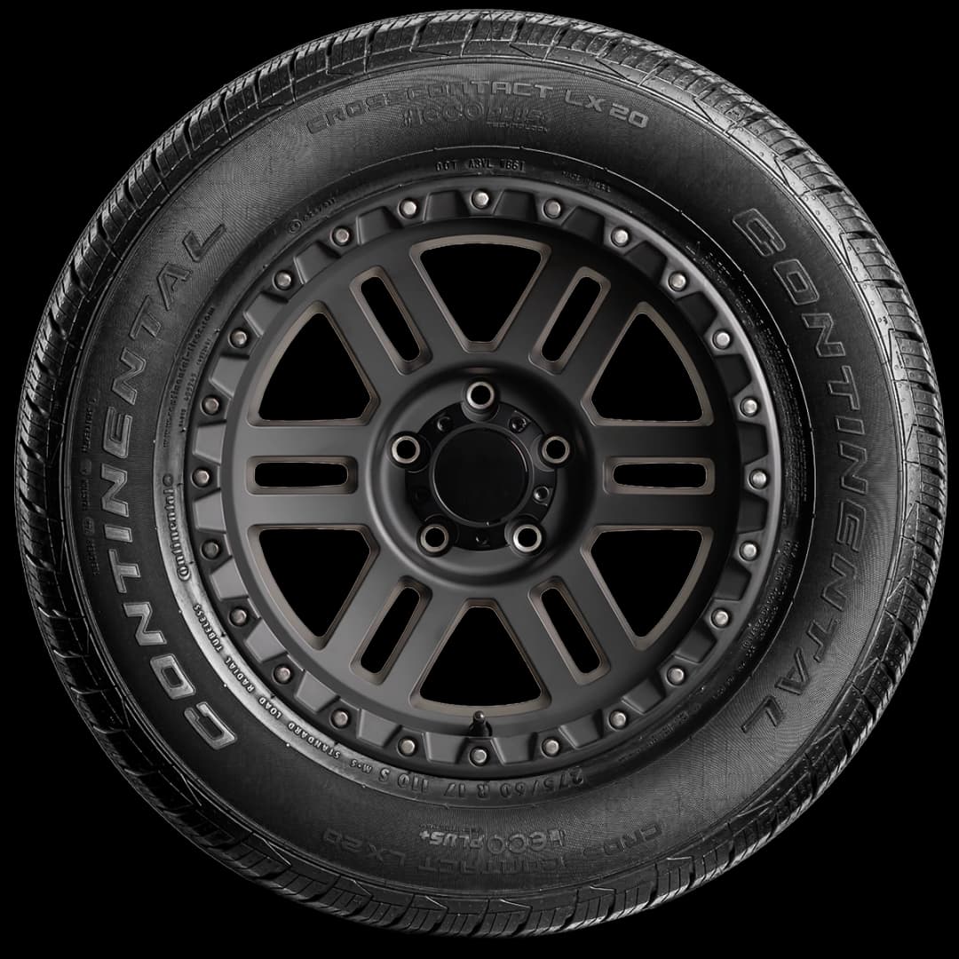 Continental CrossContact LX20 with Eco Plus Technology 17" side tire