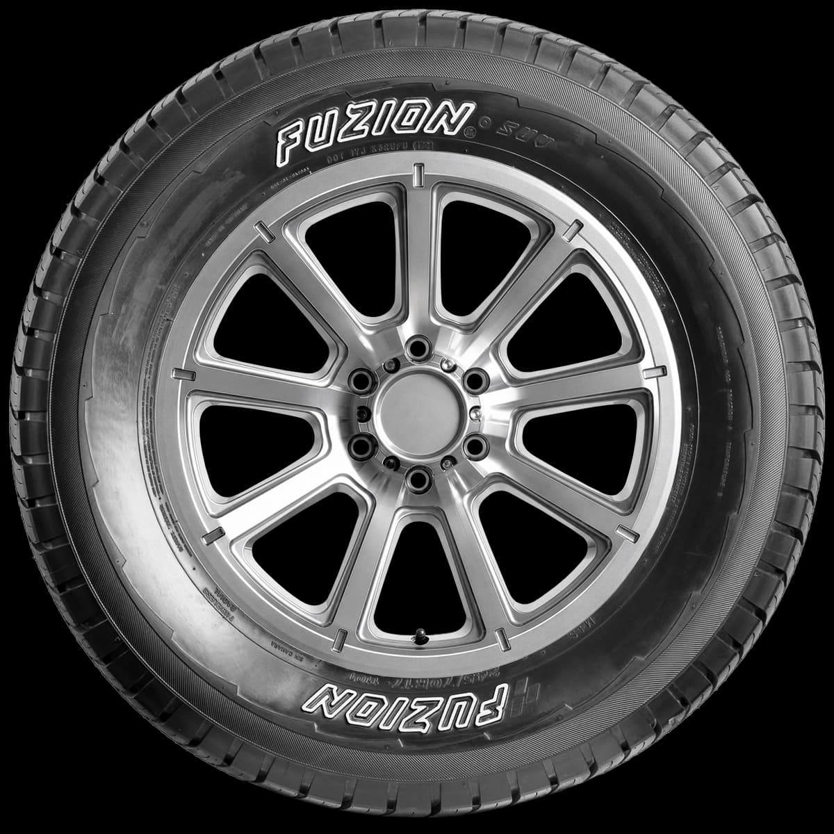 Fuzion SUV 17" side tire