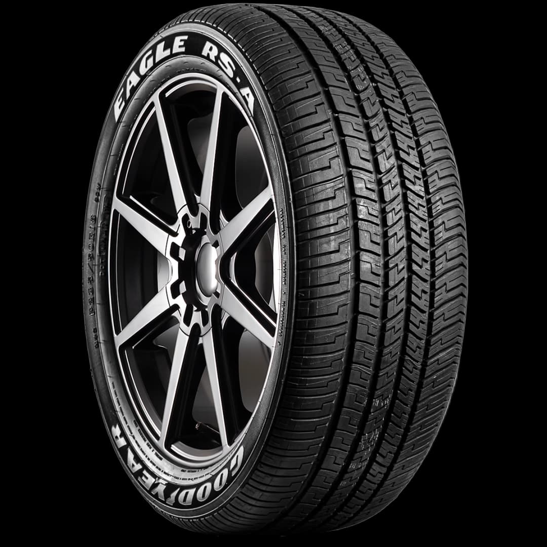 Goodyear Eagle RS-A 17" angled tire