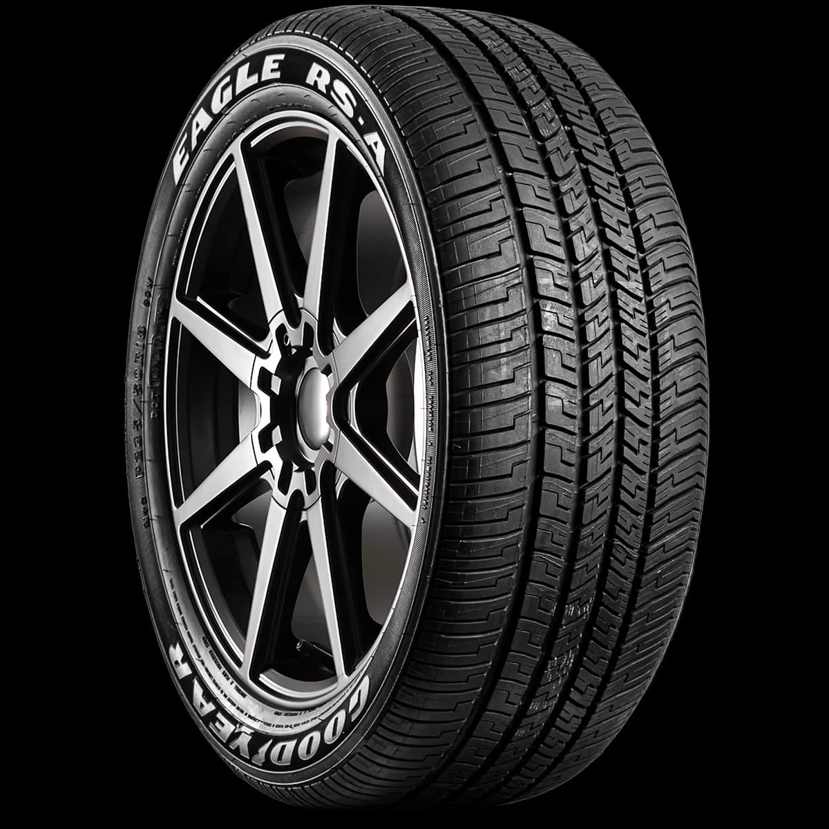 Goodyear Eagle RS-A 17" angled tire