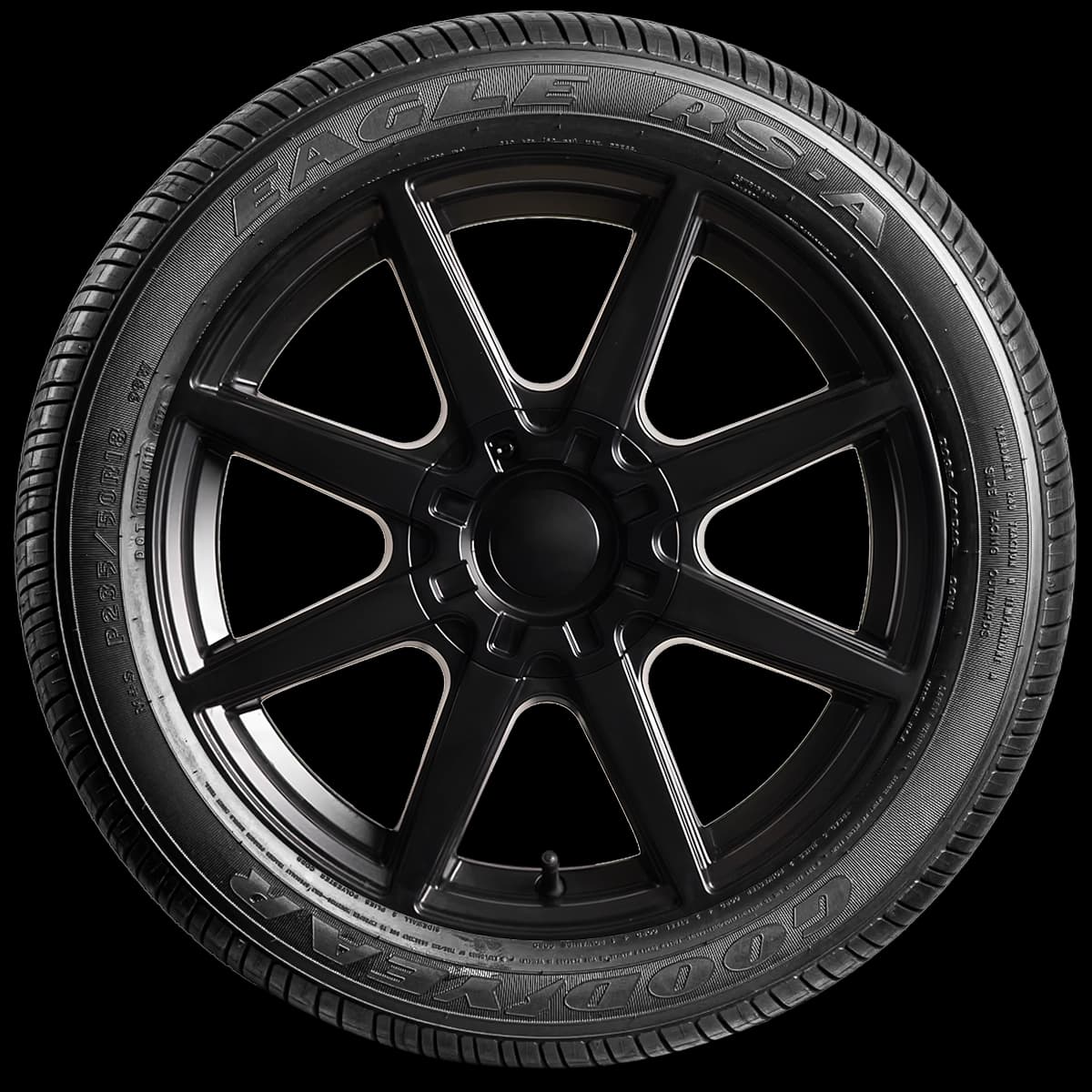 Goodyear Eagle RS-A 17" side tire