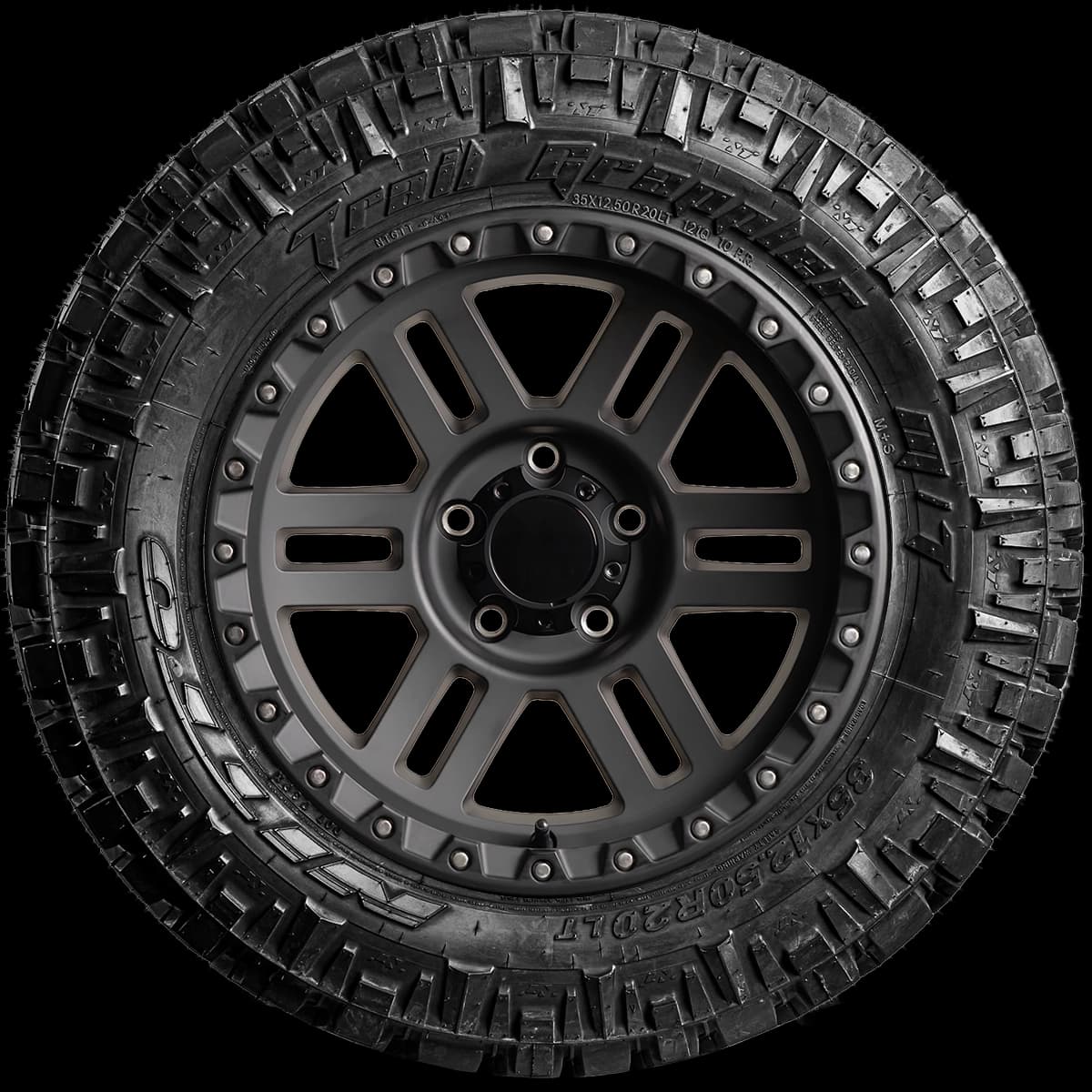 Nitto Trail Grappler MT 20" side tire