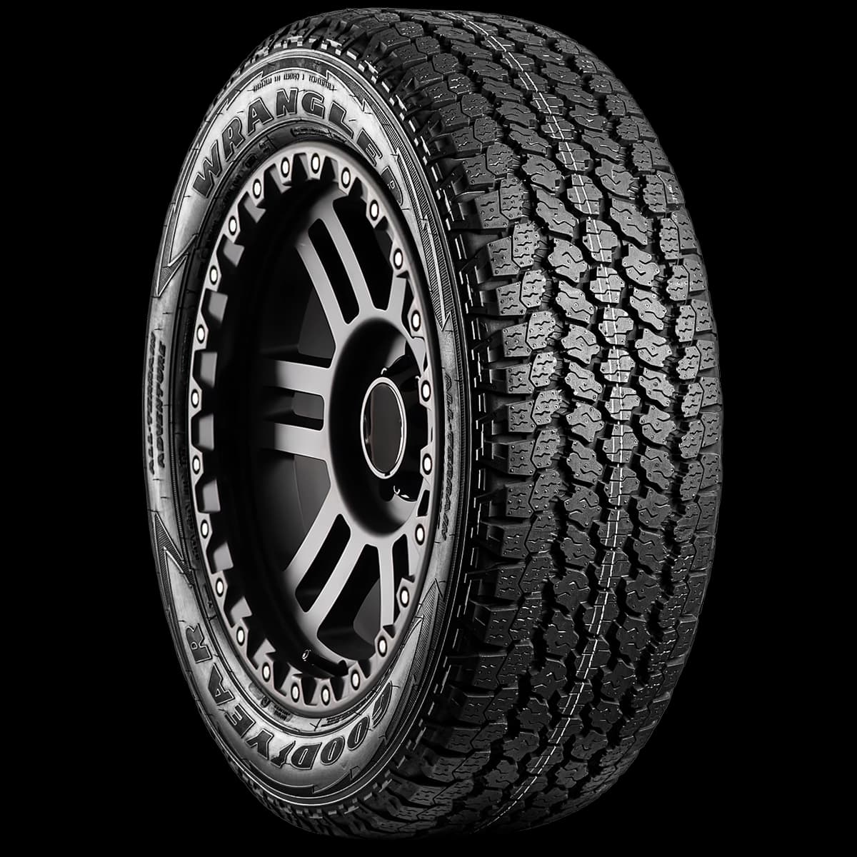 Goodyear Wrangler All-Terrain Adventure with Kevlar 20" angled tire