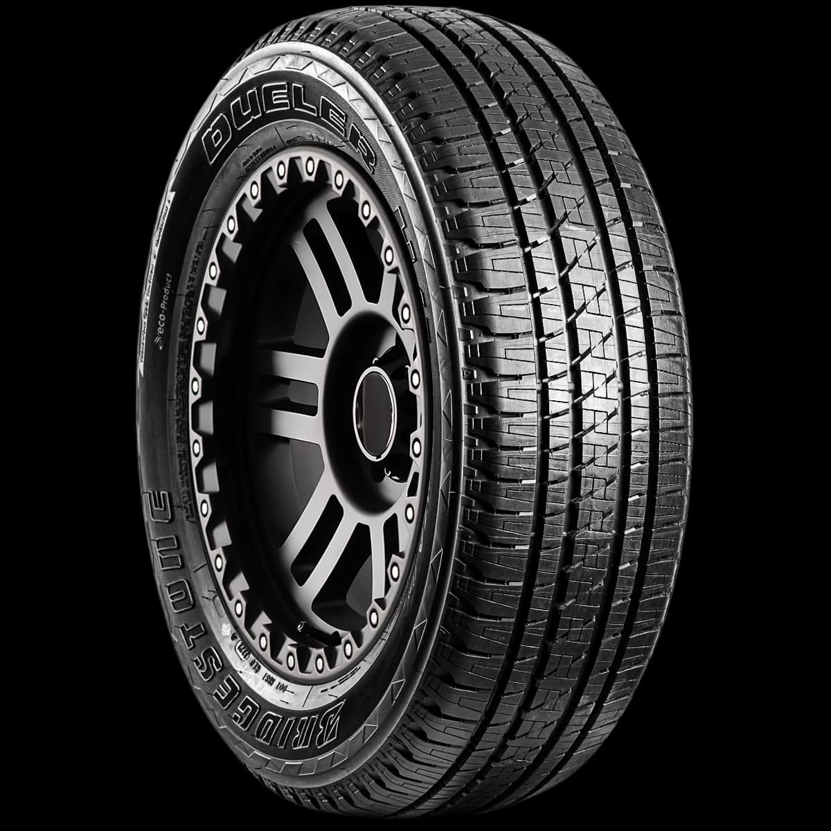 Bridgestone Dueler HL Alenza Plus 17" angled tire