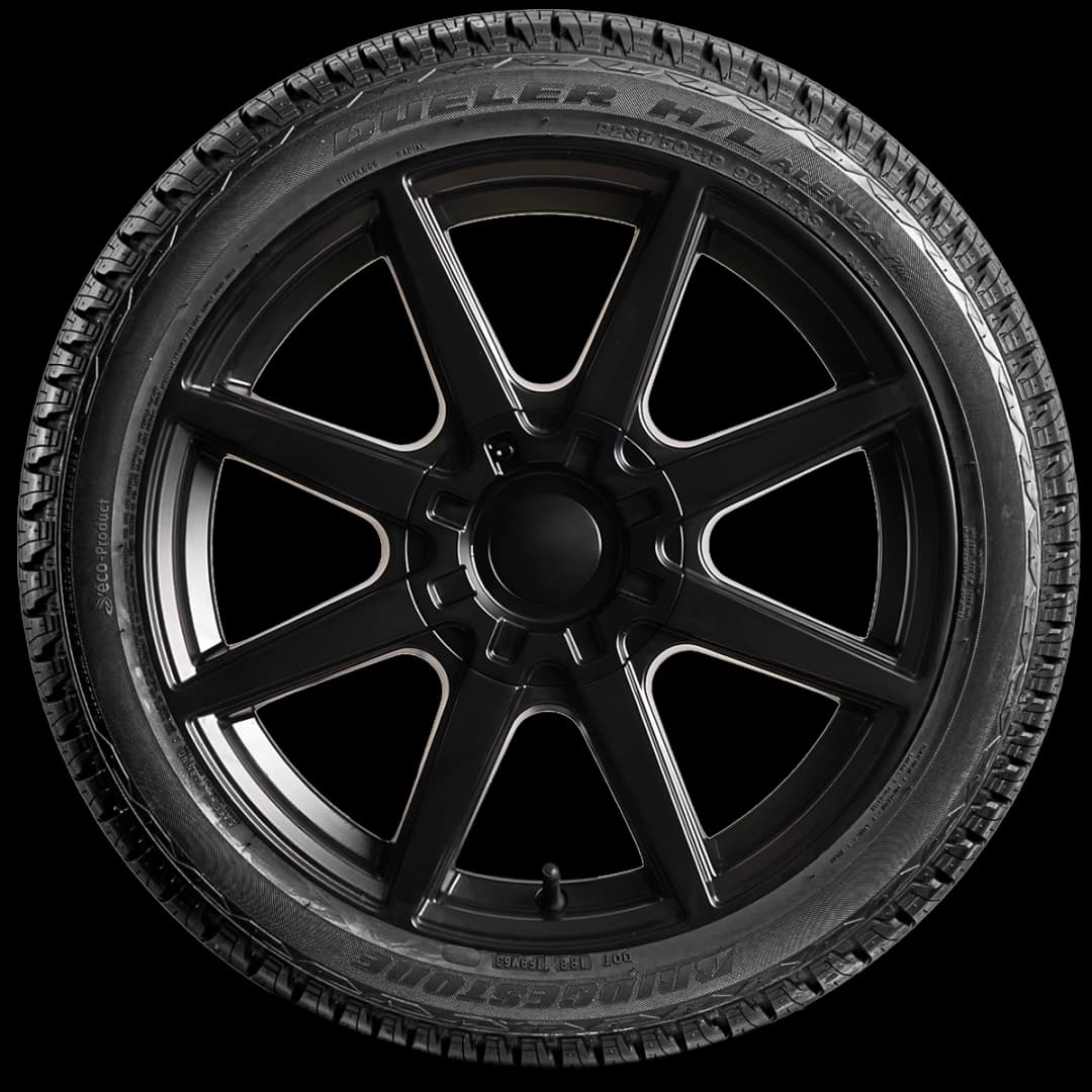 Bridgestone Dueler HL Alenza Plus 20" side tire