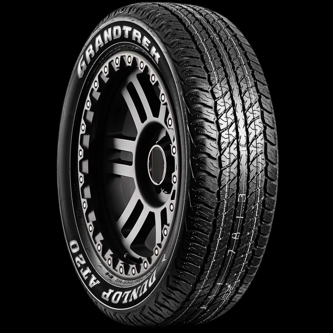Dunlop Grandtrek AT20 17" angled tire