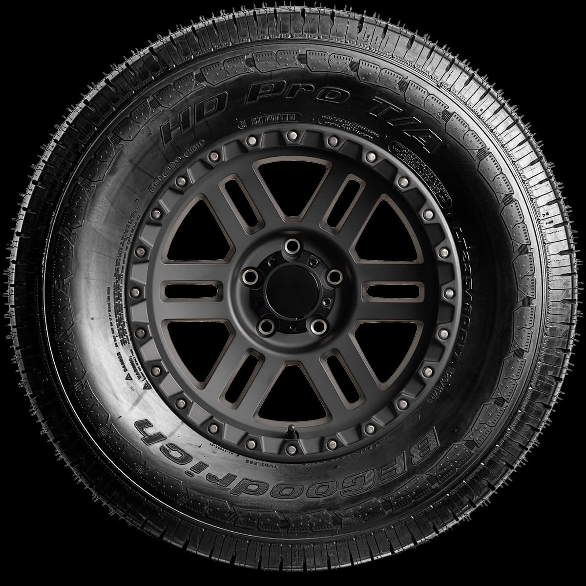 BFGoodrich HD Pro T/A 17" side tire