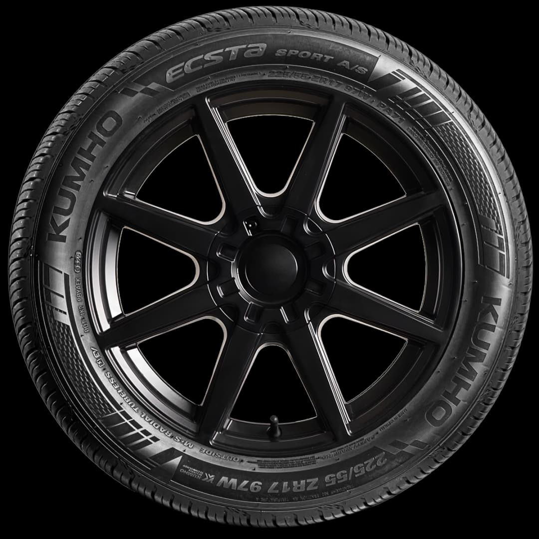 Kumho Ecsta Sport AS PA71 17" side tire