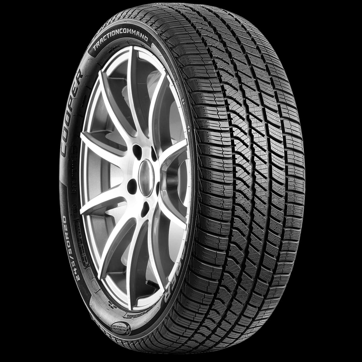 Cooper Traction Command 20" angled tire