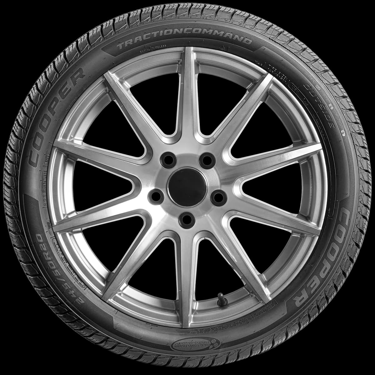 Cooper Traction Command 20" side tire