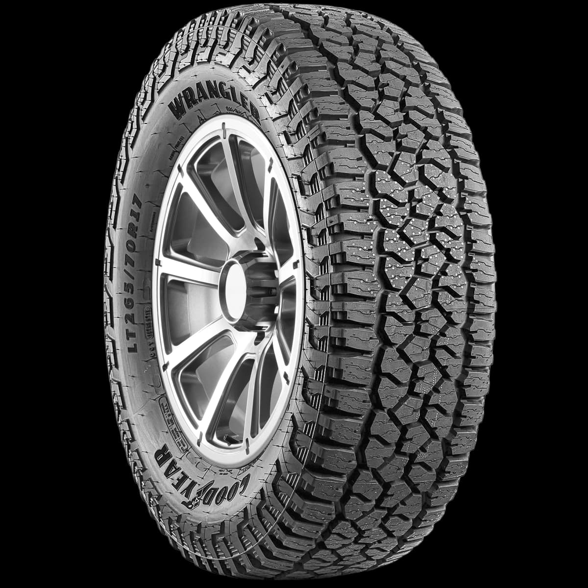 Goodyear Wrangler Workhorse AT 2 17" angled tire