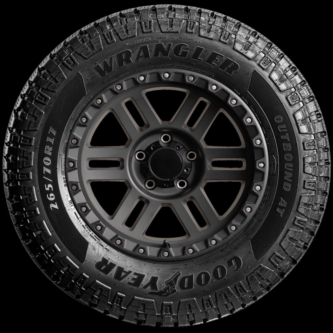 Goodyear Wrangler Outbound AT 17" side tire
