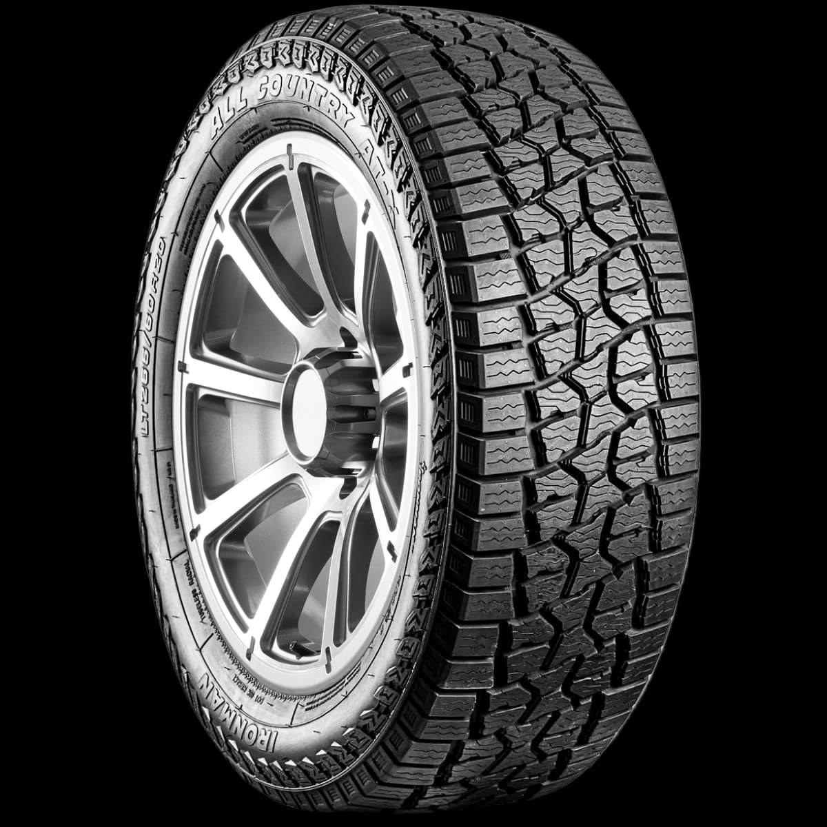 Ironman All Country AT-X 20" angled tire