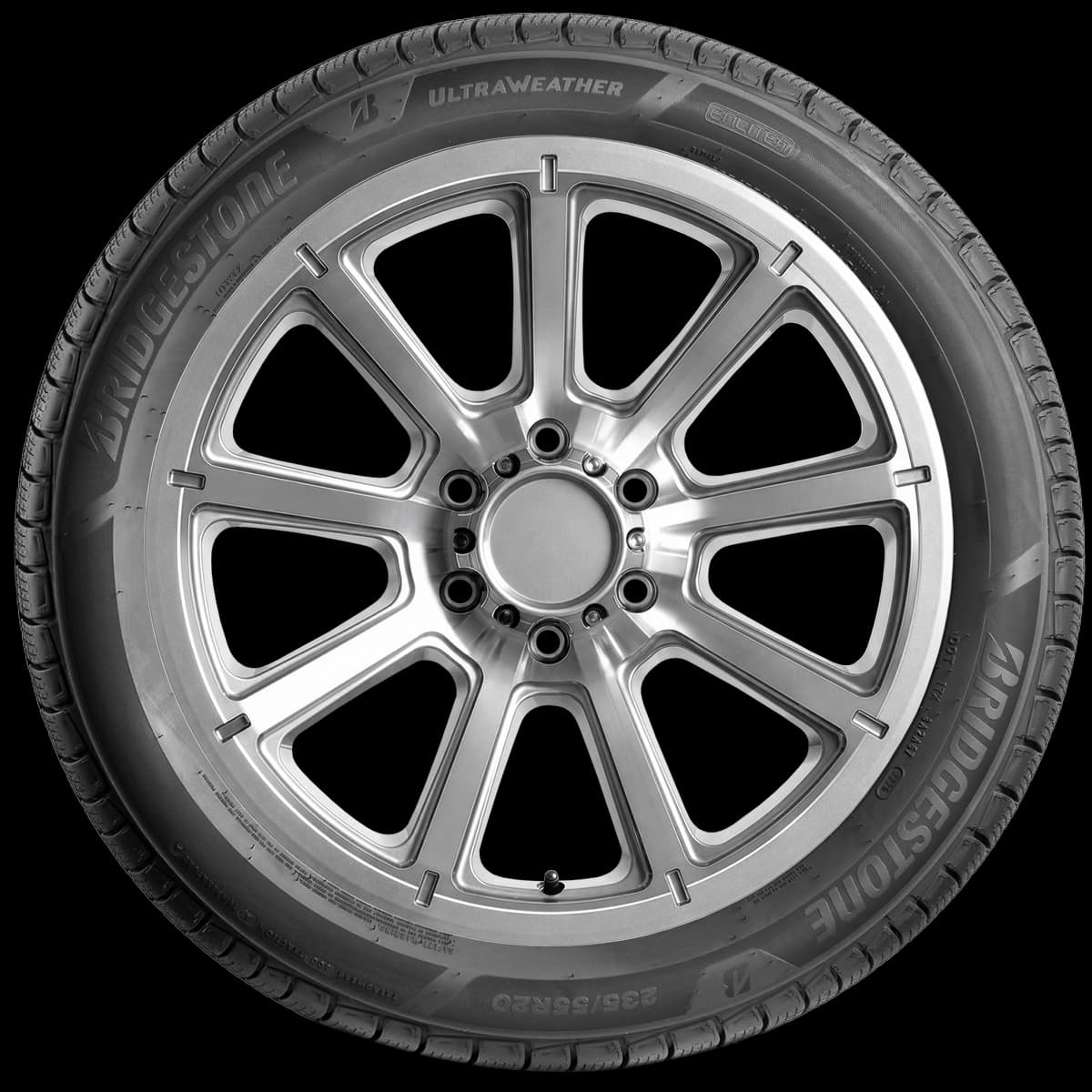 Bridgestone Ultraweather 20" side tire