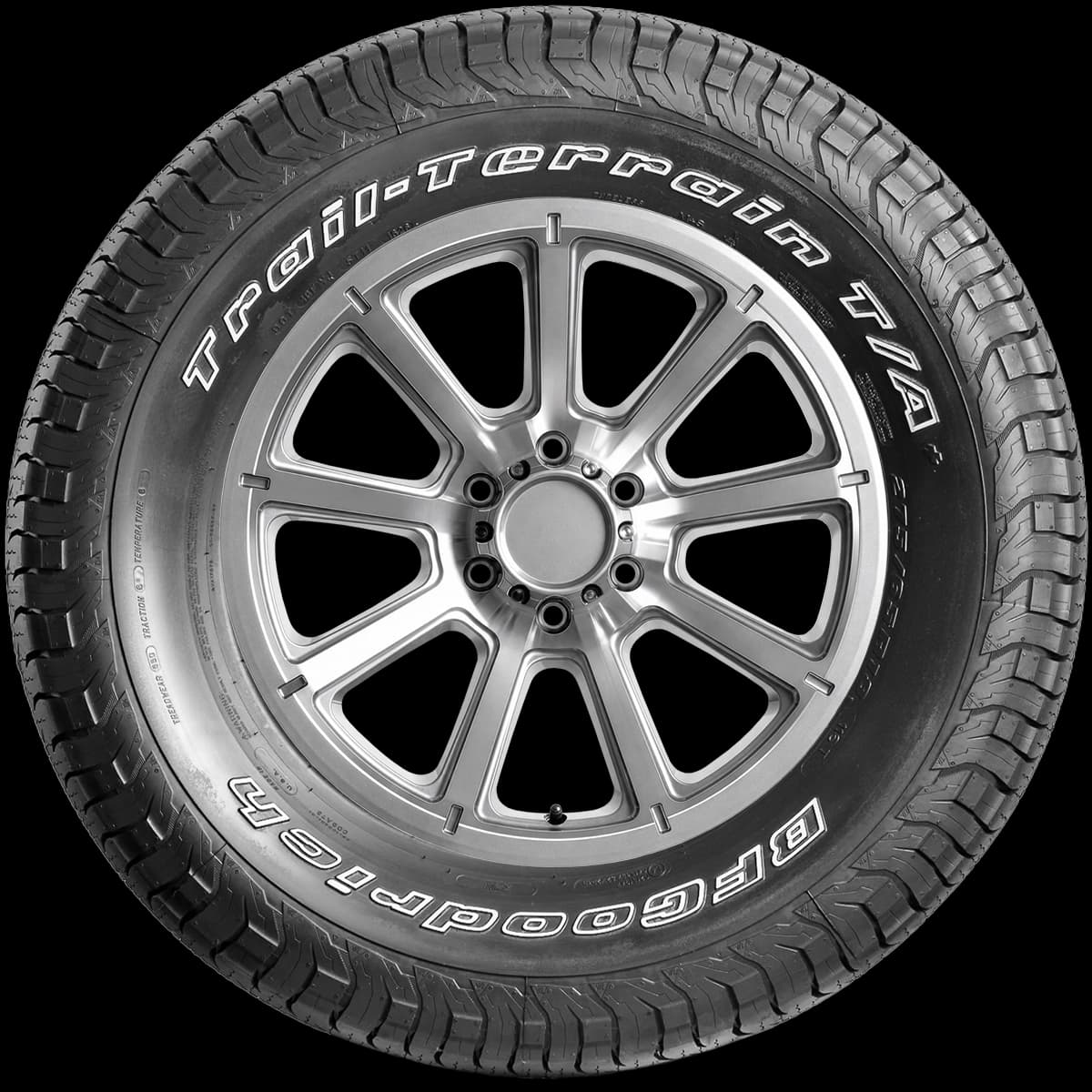 BFGoodrich Trail-Terrain T/A+ 17" side tire