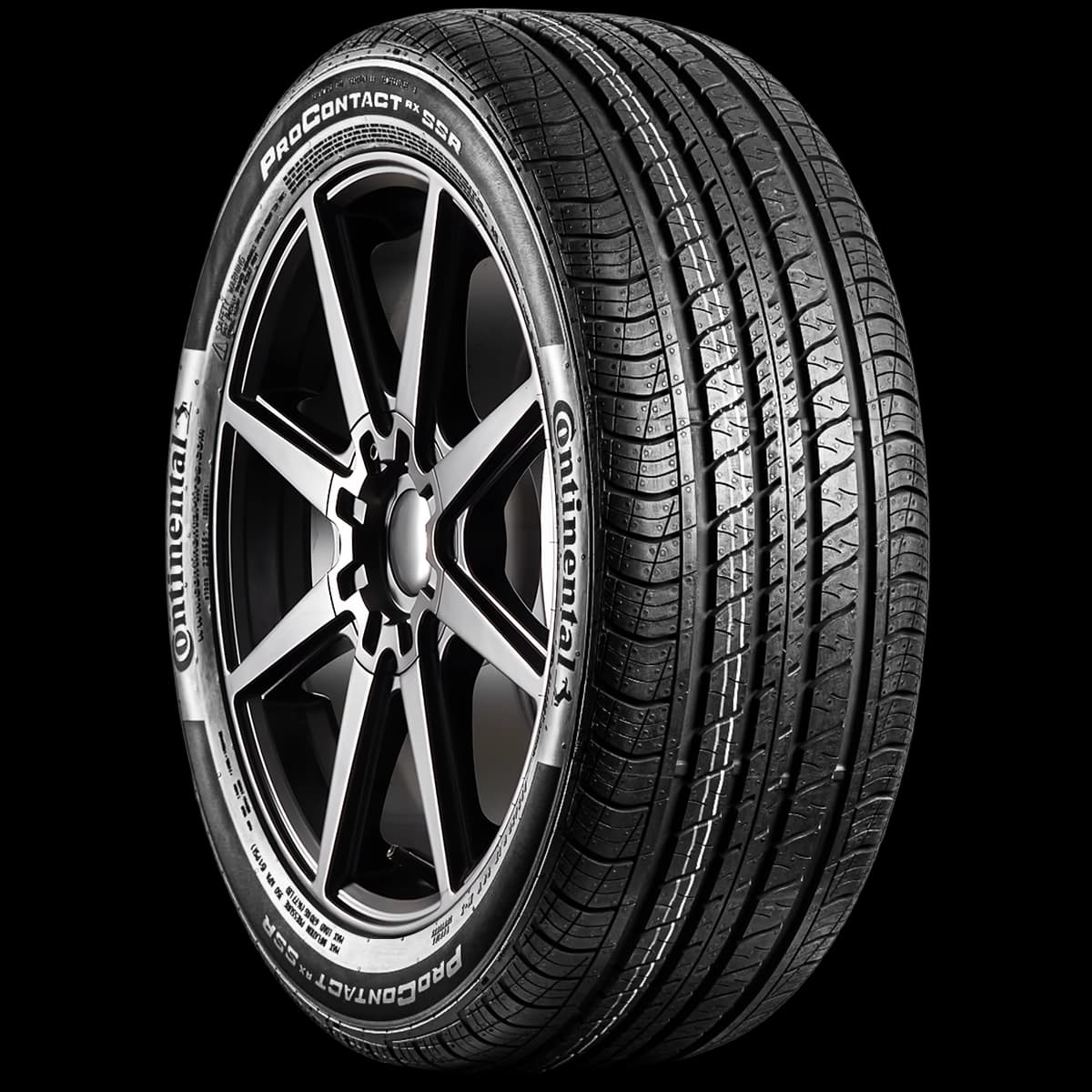 Continental ProContact RX 17" angled tire