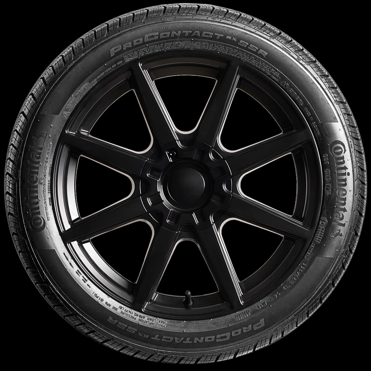 Continental ProContact RX 17" side tire