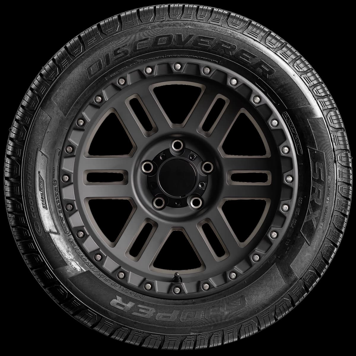 Cooper Discoverer SRX 20" side tire